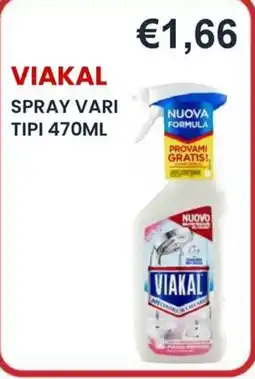 Caramico Spray vari tipi Viakal offerta