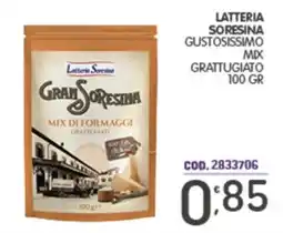Eurocash Gran SoreSina mix di formaggi grattugiati offerta