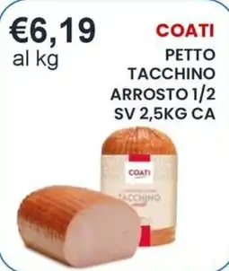 Caramico Coati petto tacchino arrosto offerta