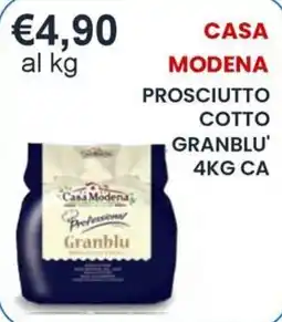 Caramico Prosciutto cotto Granblu' Casa Modena offerta