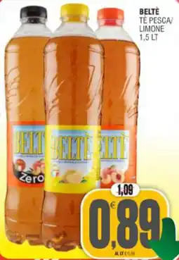 Vicino a te supermercati Beltè tè pesca limone offerta
