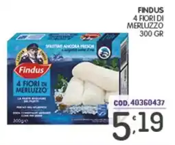 Eurocash Findus 4 Fiori di Merluzzo offerta