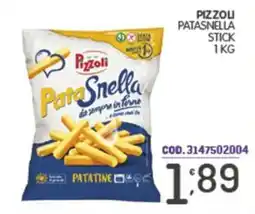 Eurocash Pizzoli Patasnella Stick offerta