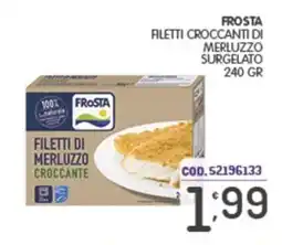 Eurocash Frosta filetti di merluzzo croccante offerta