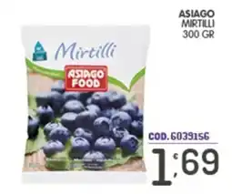Eurocash Mirtilli Asiago Food offerta