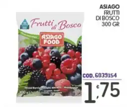 Eurocash Frutti di Bosco Asiago Food offerta
