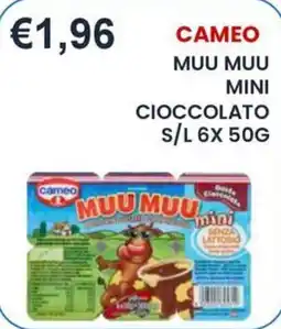 Caramico Cameo Muu Muu mini cioccolato offerta