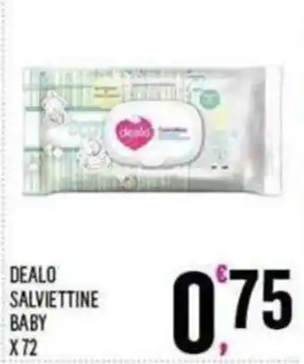 Dealo salviettine baby