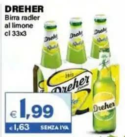 Boningros Cash and Carry Dreher Birra radler al limone offerta
