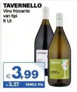 Boningros Cash and Carry Tavernello vino frizzante offerta