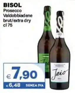 Boningros Cash and Carry Bisol Prosecco Valdobbiadene brut/extra dry offerta