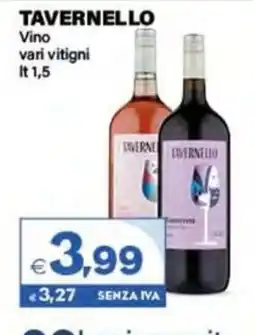 Boningros Cash and Carry Tavernello Vino offerta