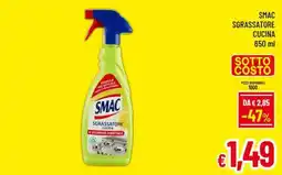 Famila Market Smac sgrassatore cucina offerta