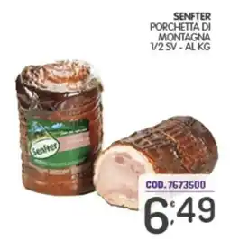 Eurocash Senfter Porchetta di Montagna offerta