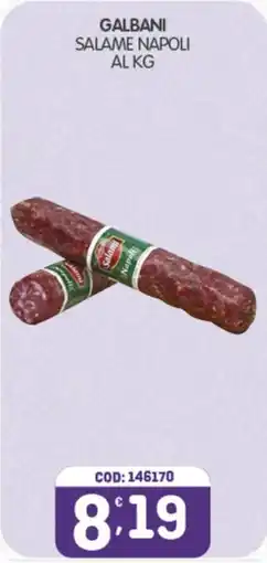 Eurocash Galbani Salame Napoli offerta