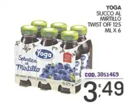 Eurocash Yoga Succo al Mirtillo offerta