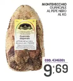 Eurocash Montevecchio guanciale al pepe nero offerta
