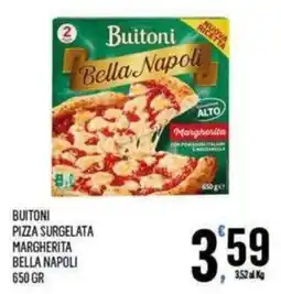 Vibian Buitoni pizza surgelata margherita bella napoli offerta