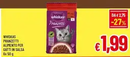Famila Market Whiskas Pranzetti offerta