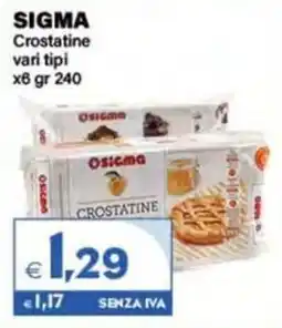 Boningros Cash and Carry Sigma Crostatine offerta