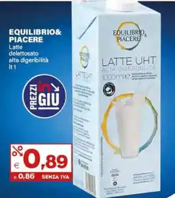 Boningros Cash and Carry Equilibrio & Piacere Latte delattosato alta digeribilità offerta