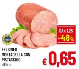 A&O Felsineo Mortadella con Pistacchio offerta