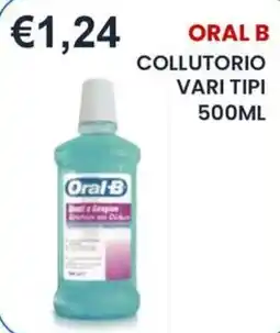 Caramico Oral-B collutorio vari tipi offerta