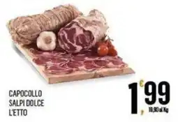 Vibian Capocollo salpi dolce l'etto offerta