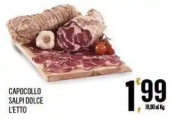 Capocollo salpi dolce l'etto