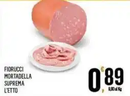 Vibian Fiorucci Mortadella Suprema L'Etto offerta