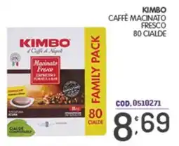 Eurocash Kimbo Caffè Macinato Fresco offerta