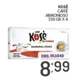 Eurocash Caffè Kose by Kimdo offerta