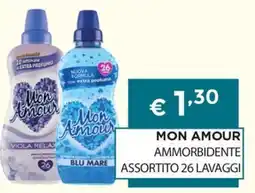 DB detersivi Mon Amour ammorbidente offerta