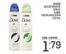 Eurocash Dove deodorante spray offerta