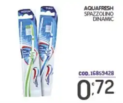 Eurocash Aquafresh spazzolino dinamic offerta