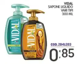 Eurocash Sapone liquido Vidal offerta