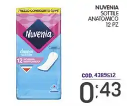Eurocash Nuvenia sottile anatomico offerta