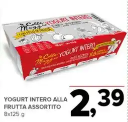 Todis Yogurt intero alla frutta assortito offerta