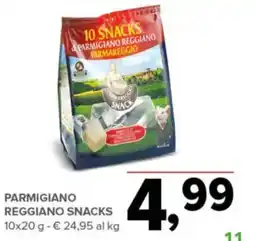 Todis Parmigiano Reggiano Snacks offerta