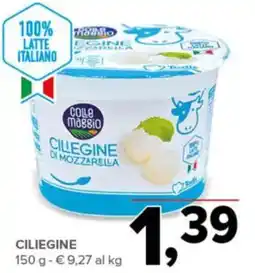 Todis Ciliegine di mozzarella Coile Maggio offerta