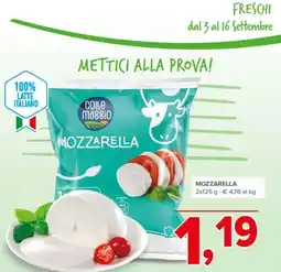 Todis Mozzarella Colle Maggio offerta