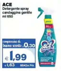 Boningros Cash and Carry Ace Detergente spray candeggina gentile offerta