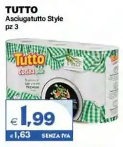 Boningros Cash and Carry Tutto Asciugatutto Style offerta