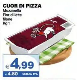 Boningros Cash and Carry Cuor di pizza Mozzarella Fior di latte filone offerta