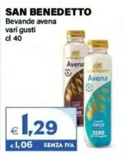 Boningros Cash and Carry San Benedetto bevande avena offerta