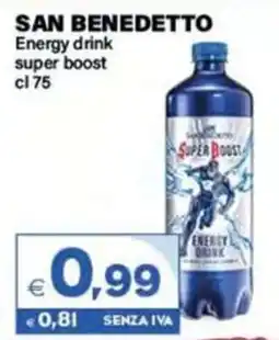 Boningros Cash and Carry San Benedetto Energy drink super boost offerta