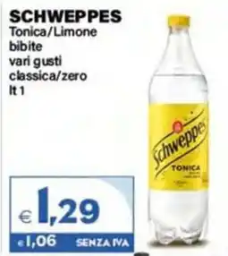Boningros Cash and Carry Schweppes Tonica/Limone bibite offerta