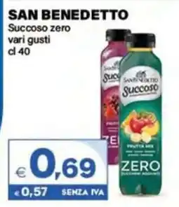 Boningros Cash and Carry San Benedetto Succoso zero offerta