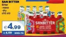 Boningros Cash and Carry San Bitter Bitter rosso/dry offerta