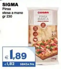 Boningros Cash and Carry Sigma Pinsa stesa a mano offerta